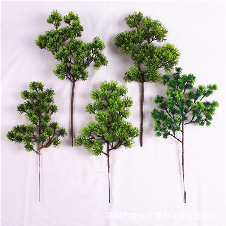 Atifisyèl Long zegwi Pine Branch