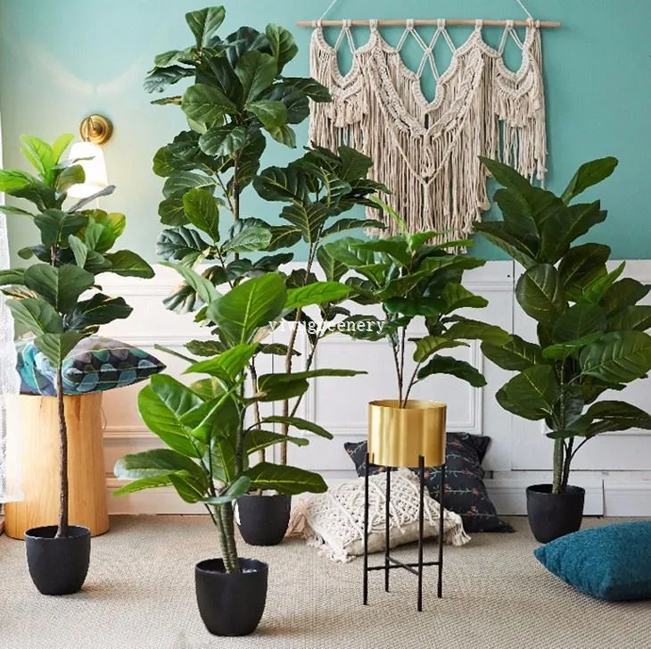 Faux Fiddle Leaf Fig Tree