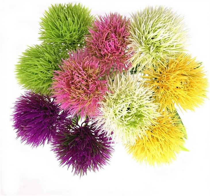 large artificial dandelion