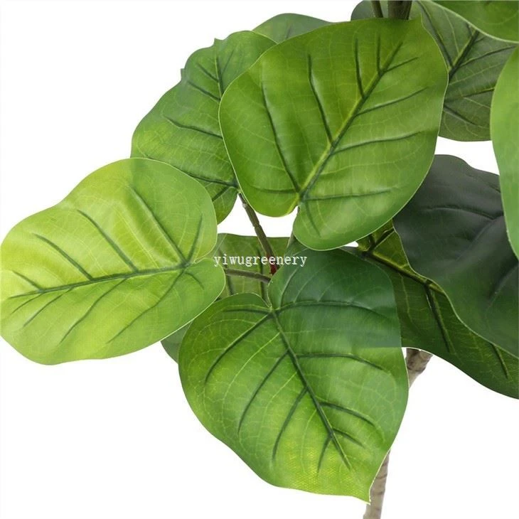 tall faux fiddle leaf fig tree